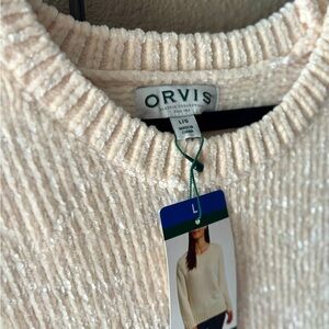Orvis chenille sweater